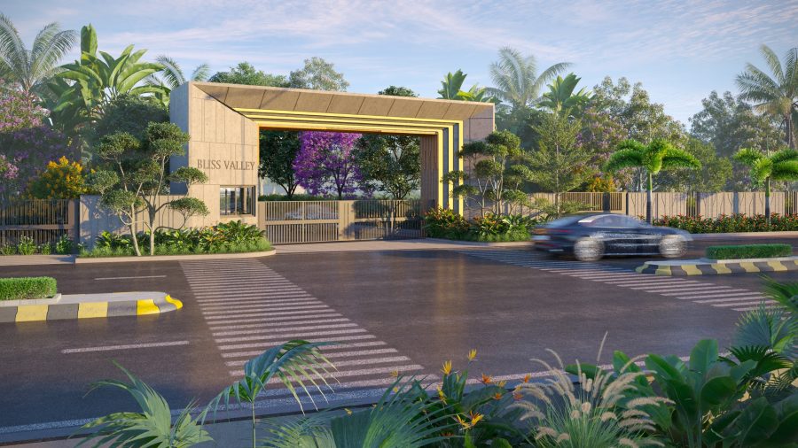 Bliss Valley-Tadepalle - Entrance Gate
